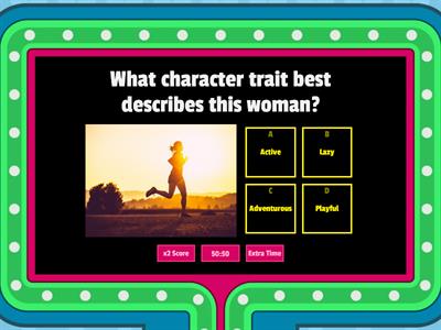 Character Traits Game