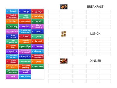 8 Form. Unit 3. Meals. Lesson 2. 