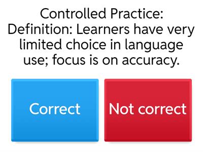 TKT unit 17 CCQs by CoH