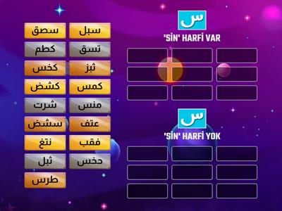 'SİN' HARFİ VAR YOK 