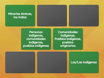 Comunicación inclusiva - Pueblos indígenas