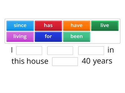 Present Perfect Continuous (For / Since)