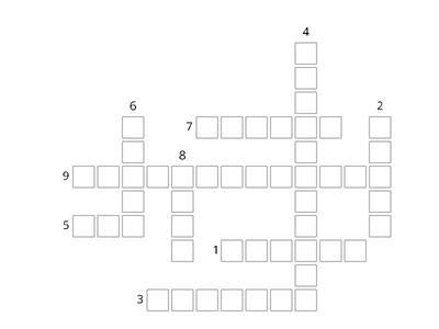 Grade 3 CROSSWORD 