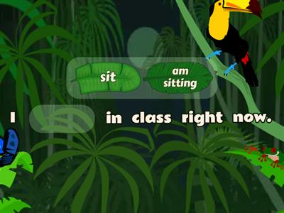 Present Progressive vs Simple Present