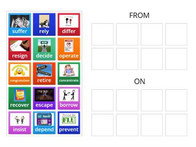  Verbs+ prepositions 1 FCE