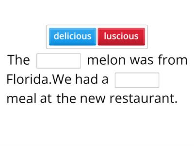 cious, cial, cient word endings.