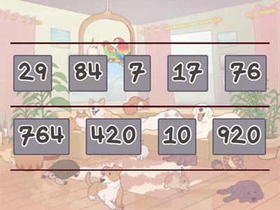 Від найменшого до найбільшого