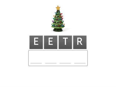 CHRISTMAS ANAGRAMS