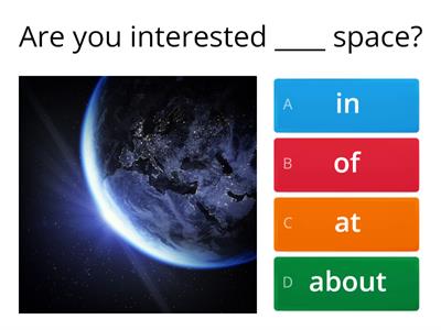 Adjectives with prepositions