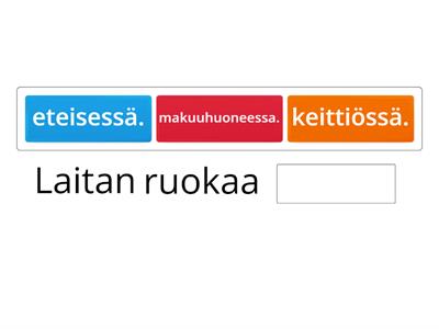 Koti ja asuminen täydennä