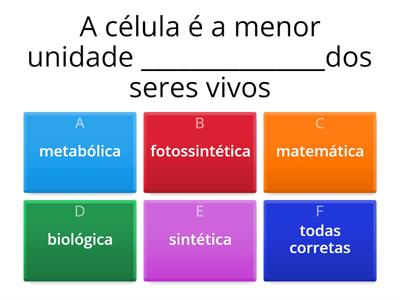 Práticas experimentais Fund II Quiz de revisão