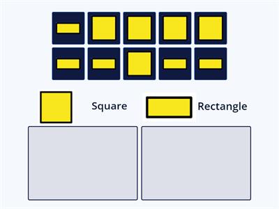 Sort - Square & Rectangle