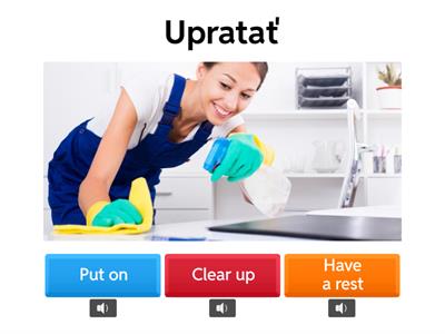 Veci, ktoré robíme každý deň - slovná zásoba 