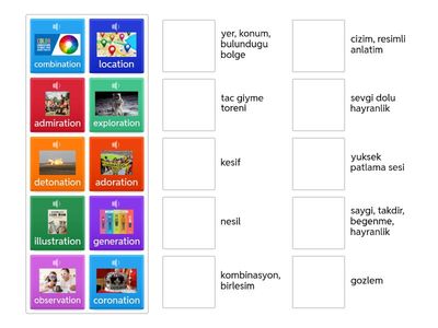 Nouns & Turkish meanings