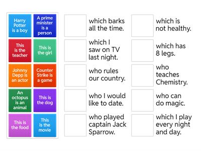  Relative clauses