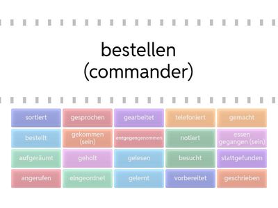  Partizip Perfekt 1 (passé composé)