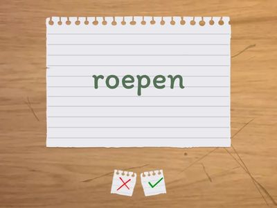 Woordenlijst week 8 (G&H)