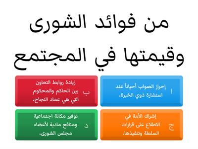  فوائد الشورى: الشورى وقيمتها في المجتمع-2