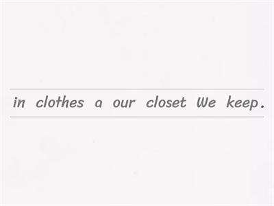 PREPOSITIONS -UNJUMBLED