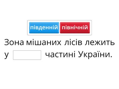 Природні зони України (Полісся)