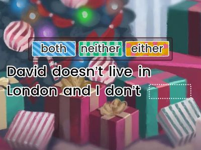  neither, either and both