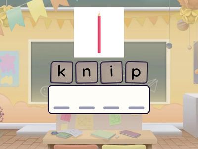 What colour is this pencil? family and friends starter