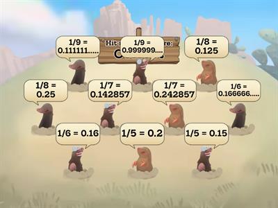 Fractions - Decimals