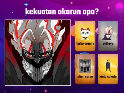 Dandadan quiz Malay  (anime)