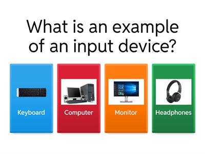 input and output devices quiz