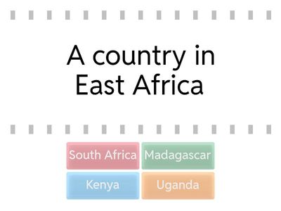 Countries and Locations