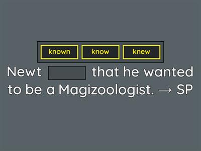 Past simple & past participle