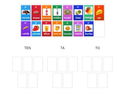 ten ta to - jídlo