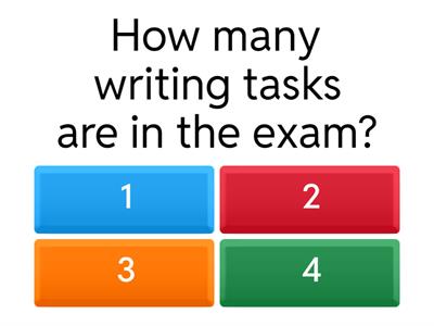 Entry 3 writing exam revision 