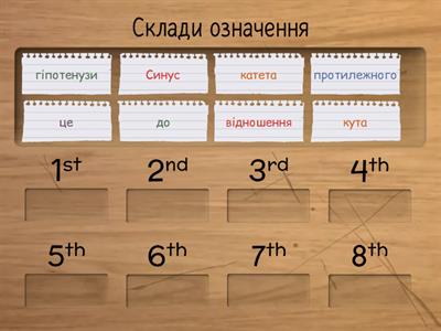 Тригонометрія (синус)