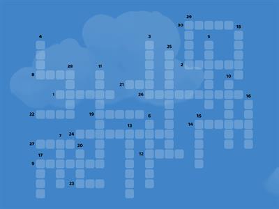 EC I1 5A Sports Vocabulary Crossword