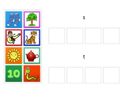 Initial Phonemes Sort