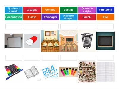 Attività L2 -lessico A1 La Scuola