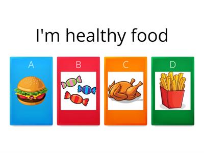  Healthy food ACTIVITY 1