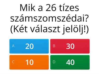 Tízes számszomszédok