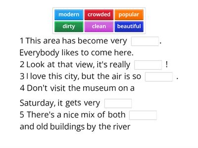 Roadmap A2 plus Unit 3A Describing places