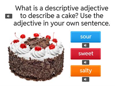 Descriptive Adjectives  