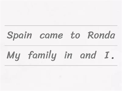 설천중 1학년 영어단어 4과 활동 