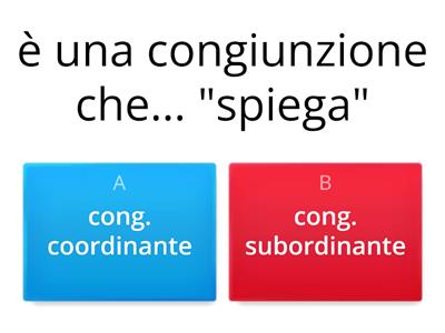 congiunzioni