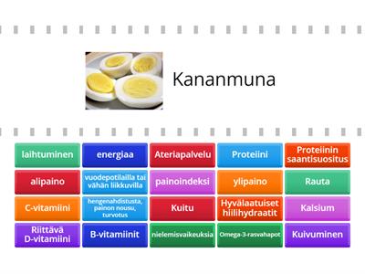  Ravitsemus-liukuhihna: