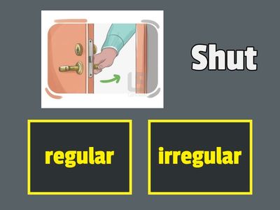 regular or irregular verbs