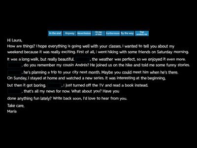 Emails-discourse markers