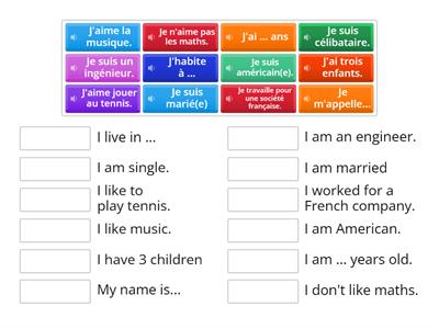 59) Se présenter- To Present yourself