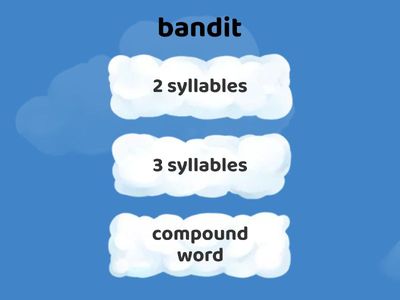 Clap, Snap, Stomp syllables game  - (IR RW 3rd set)