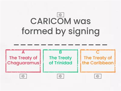 CARICOM QUIZ 