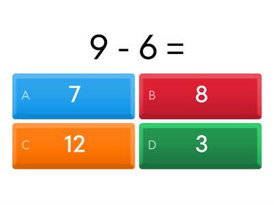 Subtraction within 20